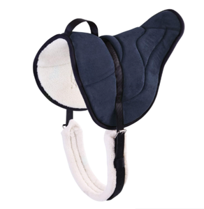 Soft Fleece Bareback Saddle for Horses | Non-Slip Horse Riding Pad Supplie <b>Equestrian</b> Training Equipment Wholesale - Product Image 1