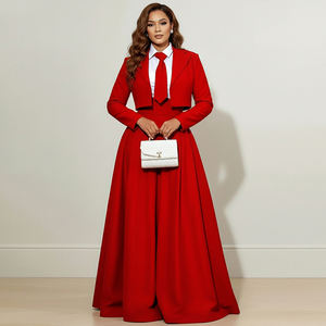 <span class=keywords><strong>Pantaloni</strong></span> da donna a <span class=keywords><strong>vita</strong></span> <span class=keywords><strong>alta</strong></span> elasticizzata, con ampia gamba, pieghe, tasche, colore unico e cerniera - Product Image 3