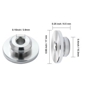 Kit Ringhiera a Cavo da 51 Pezzi, Protezioni per Cavi da 1/8'' Nere Invisibili, Tensionatore a Crimpare da 1/8'', Terminali e Dispositivi di Assistenza per Cavi - Product Image 2