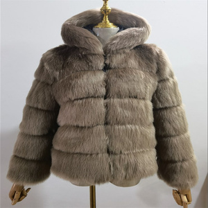 Chaqueta acolchada corta de piel sintética para mujer, muy demandada, de lujo, para invierno, personalizada, OEM, marca privada - Product Image 5