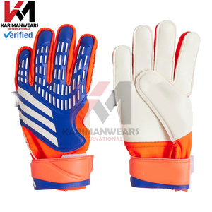 ถุงมือผู้รักษาประตู OEM โลโก้สั่งทำได้ ถุงมือโกลฟุตบอลมืออาชีพสำหรับการแข่งขันและฝึกซ้อม จำหน่ายจำนวนมาก - Product Image 5