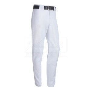 Ensemble de maillot de baseball pour homme INDEX, bleu, manches courtes, boutons sur le devant, pantalon blanc, polyester respirant, uniforme toutes saisons - Product Image 5