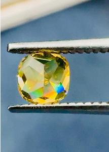 Diamante Amarillo Natural de Lujo de 0.46 Ct, Diamante Suelto Certificado para Anillo de Compromiso, Joyería Fina de Lujo - Product Image 4