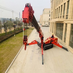 Grue hydraulique professionnelle de type araignée avec des pattes de soutien robustes et une maniabilité flexible pour la construction, à vendre - Product Image 2