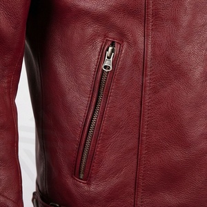 Veste de moto en cuir style biker pour homme NAI-0491A, service de fabrication OEM, veste de moto, vêtements d'extérieur, couleur personnalisée. - Product Image 5