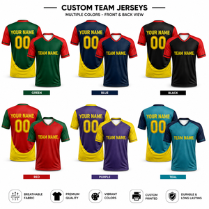 เสื้อฟุตบอลแขนสั้นผ้าตาข่ายระบายอากาศคุณภาพสูง ปี 2023-24 สำหรับทุกเพศ พร้อมโลโก้สั่งทำ ชุดยูนิฟอร์มครบชุด - Product Image 2