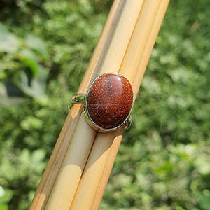 Anillo fino de Plata de Ley 925 Original hecho a mano, piedra solar sintética ovalada, piedra preciosa para bodas, compromisos, suministros al por mayor - Product Image 2