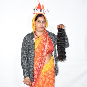 Cheveux humains Remy 100% indiens bruts non traités, ondulés, à double trame machine, 100g, pour tressage, styles profonds, bon marché - Product Image 2