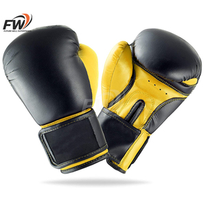Guantes de Boxeo Profesionales de Peso Pesado para Entrenamiento, Guantes de Combate de Cuero Sintético Hechos a Medida, Pedido OEM - Product Image 4