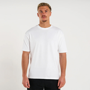 Wholesale Heavy <b>Weight</b> Mens Pro Club TShirts <b>Blank</b> 220 250 280 GSM Oversized Tshirt Cotton Pro Club T Shirts Heavyweight for Men - Product Image 1