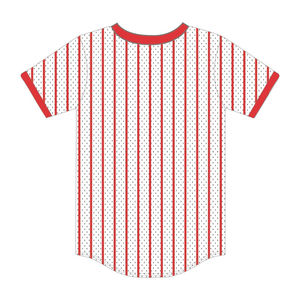 T-shirt de baseball pull-over DST blanc pour femmes, broderie chenille, Sororité grecque Delta Divine Nine, pour femmes éduquées aux HBCU - Product Image 3