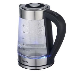 ZOKOP HD 250 Electric Kettle 110V 1200W 2.5L Capacity Blue Glass Design - Product Image 4