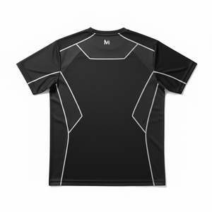 T-shirt de sport tricoté doux au toucher, tissu premium, coupe ajustée, haut de fitness confortable, vêtements d'entraînement, tee-shirt athlétique personnalisé, vente en gros - Product Image 3