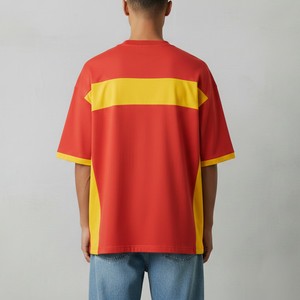 Camiseta Oversize para Hombre, Algodón Grueso, Corte Holgado, Estilo Urbano, Manga Corta, Casual, Moda, Proveedor Mayorista de Marca Privada - Product Image 4