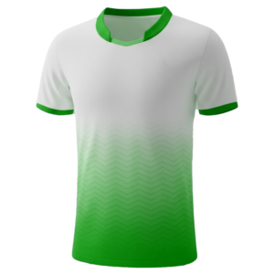 Camiseta de Fútbol para Hombre, Manga Corta, Cuello Redondo, Color Degradado Sublimado, Poliéster que Absorbe la Humedad, Ajuste Regular para Todas las Temporadas - Product Image 2