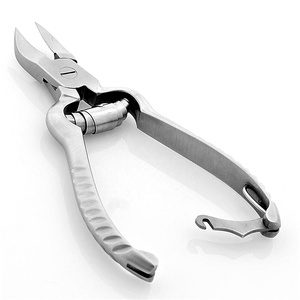KOUNAIN Coupe-ongles professionnel en acier inoxydable de qualité médicale coupe-ongles incurvé pédicure manucure orteil pince baril printemps doigts noirs - Product Image 4