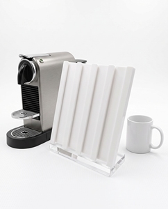 Elegante y Moderno Soporte de Acrílico para Cápsulas de Café Nespresso, Dispensador de Cápsulas de Una Sola Capa para Ahorrar Espacio, para una Organización Eficiente - Product Image 3