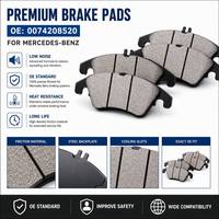 Set Professionale di Pastiglie Freno a Disco per Merc Holder OE 0074208520 Massima Garanzia di Sicurezza Elevate Prestazioni di Tenuta