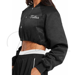 Vestes courtes pour femmes les plus vendues, vestes Letterman courtes pour femmes, vestes courtes pour femmes - Product Image 4