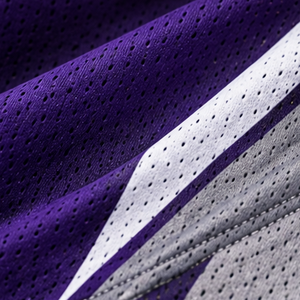 <b>Top</b> Demand Unisex Basketball Uniform Purple <b>White</b> Sublimated V-Neck Sleeveless Moisture Wicking Athletic Fit Custom Logo - Product Image 6