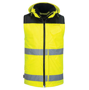 Chaqueta de Seguridad Reflectante de Alta Visibilidad, Ropa de Trabajo, Uniforme de Guardia de Seguridad, Chaqueta de Invierno con Mangas Extraíbles para Hombre - Product Image 2