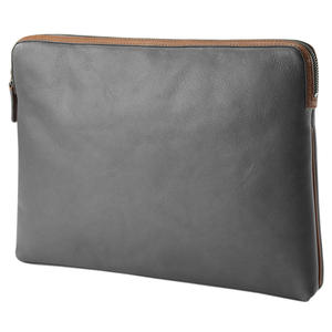Custom Design Rectangle Trendy Leather <b>Laptop</b> Sleeve Bags for Computers High quality leather <b>laptop</b> sleeve custom logo bag - Product Image 4
