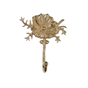 Gancho de Pared de Metal Vintage Hecho a Mano con Diseño de Sirena, Decorativo, Temática Costera, para Colgar Toallas o Batas, Herraje Metálico para Baño - Product Image 3