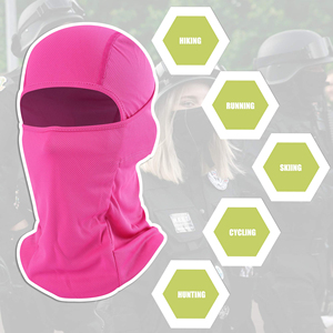 Masque d'extérieur coupe-vent écologique, cagoule pour le cyclisme et le ski, masque facial pour les sports et les fêtes, avec design extensible antidérapant, unisexe - Product Image 3
