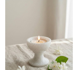 Hot Selling New Design White Marble Candle <b>Holder</b> Home Hotel Tableware Decorative <b>tealight</b> <b>Holder</b> At Low Price - Product Image 3