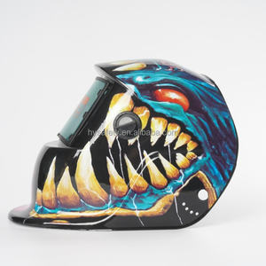 Suministros de soldadura automática con energía solar Control digital profesional <span class=keywords><strong>Casco</strong></span> de soldadura de oscurecimiento automático con iluminación LED - Product Image 3