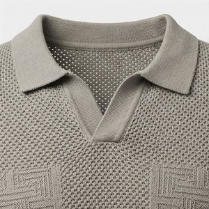 Polos Ecológicos Ligeros para Hombre, Ropa de Tela Suave y Duradera, Accesorios de Vestir de Algodón, Tallas Grandes, Color Personalizado - Product Image 4