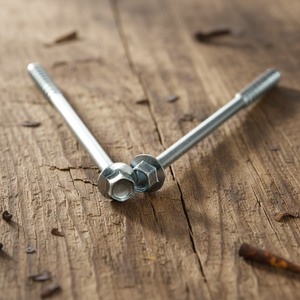 Tornillos de Cabeza Hexagonal de Alta Resistencia / Tornillos para Madera, Acero al Carbono Zincado, Métrico/Pulgada, Clase 4.8 6.8, Marca PDC, Rosca Parcial - Product Image 1