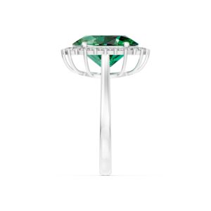 Anillo de Plata 925 con Diamante de Laboratorio para Mujer, Certificado IGI, RJC, ODM, OEM, Fabricante Ético, Venta al Por Mayor R102085 - Product Image 4