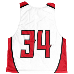 Pinnies de Lacrosse Reversibles con Diseño Personalizado OEM, Sublimados, Hechos con Tela de Malla 100% Poliéster Transpirable, Pinnies para Adultos/Jóvenes - Product Image 3