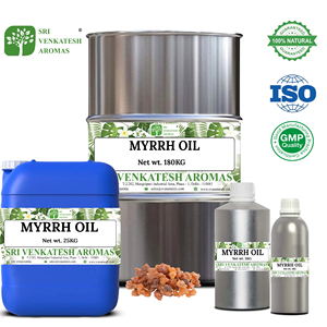Aceite Esencial de Mirra Destilado al Vapor, Extracto de Resina de Commiphora Myrrha para Cosméticos, Fragancias y Cuidado Personal, Suministro a Granel - Product Image 2