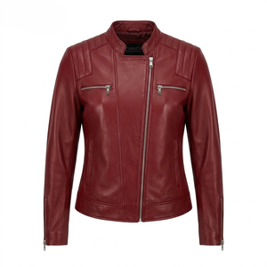 Veste en cuir sur mesure pour homme, coupe ajustée |   Fabricant de vêtements de mode haut de gamme, respirants, élégants et très demandés - Product Image 1