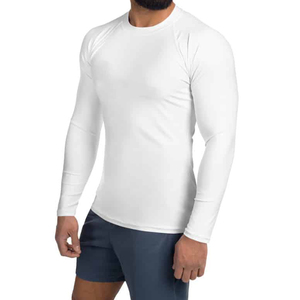 Latest Design <b>Men</b> Rash Guards Red Color Rash Guards For Sale In Adult Size <b>Top</b> Trendy Product Wholesale Customized OEM - Product Image 5