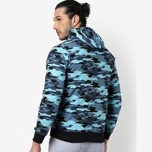 Veste de sport d'hiver personnalisée pour hommes motif camouflage imperméable et coupe-vent pour tous les sports de plein air en tissu denim - Product Image 4