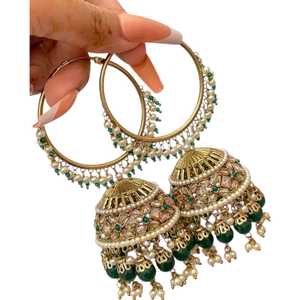 Vintage Style Earrings Gold Plated Women's Fashion Jewelry <b>Set's</b> Custom Design Wholesale Manufacturer - Product Image 1