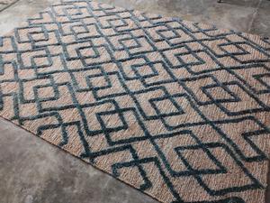 Alfombra de Yute Natural Anudada a Mano de Primera Calidad, Alfombra de Yute Trenzada Hecha a Mano Ecológica para Sala de Estar, Dormitorio y Decoración del Hogar - Product Image 3