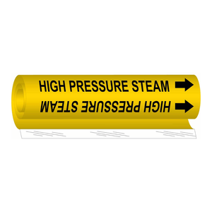 Brady High-Performance Steam Pipe <b>Marker</b> 5 in X 8 in for <b>Plant</b> Piping - Product Image 2