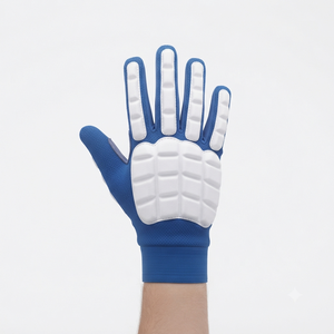 Customizsed 2026 American Football Goalkeeper <b>Gloves</b> (Latex) Non-Slip <b>Grip</b> Wrist Support Pull-On Closure for Training Matches - Product Image 3