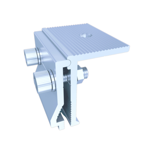 Soporte de Montaje para Paneles Solares de Aluminio con Sistema de Fijación por Presión, de Alto Rendimiento, para Techos Metálicos - Product Image 1