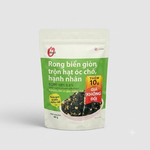 Al por mayor Hojuelas de Algas Crujientes Coreanas con Nueces y Almendras 40g, Condimento para Arroz Tostado O'food - Product Image 1