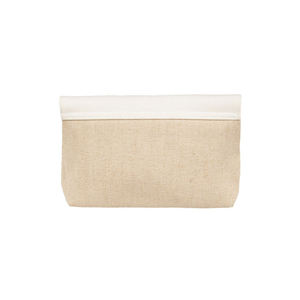 Bolsa de Almacenamiento de Cosméticos de Yute Ecológica, Bolsa de Maquillaje Reutilizable para Mujer, Organizador de Viaje - Product Image 4