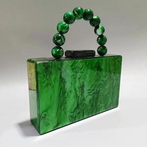 Pochette de soirée en résine artisanale de luxe pour fêtes, mariages et occasions spéciales – Sac à main en résine de qualité supérieure au design artistique unique - Product Image 6