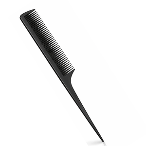 Tijeras Profesionales de Acero Inoxidable para Cortar el Cabello con Tijeras de Entresacar, Peine Negro Plegable, Enchufe Estadounidense, 100g, para Uso en Salones de Belleza - Product Image 2