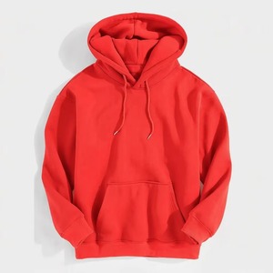 450 GSM Heavyweight 100% Cotton Fleece Regular Fit Lined Breathable Quick Dry Custom Logo Front Pullover <b>Trendy</b> Men <b>Hoodie</b> - Product Image 5