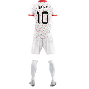 Kit de sublimation pour hommes en polyester 100% respirant, de haute qualité, taille personnalisée, service OEM, vente en gros, durable - Product Image 3