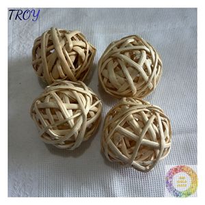 Boules de rotin naturel pour décorations de fête d'Halloween, centres de table d'automne et style rustique saisonnier pour la maison - Product Image 4